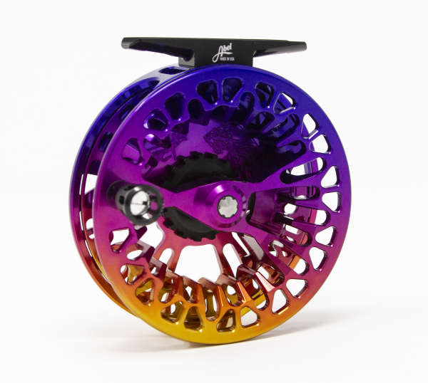 Abel Vaya 5 6 Fly Reel Sunset Fade Back Abel Vaya 5 6 Fly Reel Sunset Fade Back